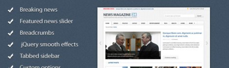 News Magazine 24 – Premium Theme by ThemeForest