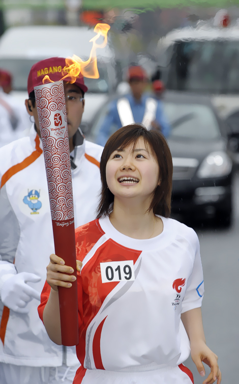 Vẻ đẹp nõn nà của nữ VĐV Nhật dự Olympic